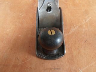 Old vintage Bailey no 3 smoothing plane,  rosewood handles,  low front knob. 4