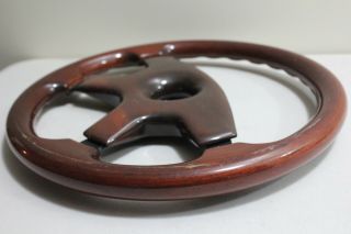 LIFRA Vintage Timber Wood Steering Wheel 350mm,  Made in Italy 5