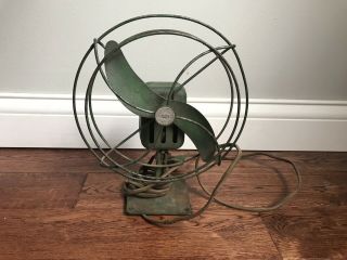 Antique Vintage Alliance Model R Electric Fan Made In Usa