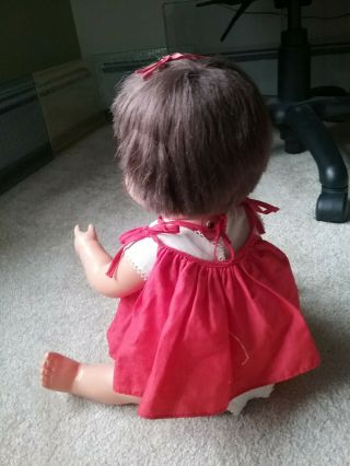 Chatty Cathy,  Brunette Chatty Baby Doll,  With Outfit,  soft face 3