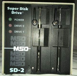 Rare Msd Dual Drive Disk Drive For Commodore 64/128,