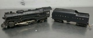 Lionel Hudson Type 4 - 6 - 4 Steam Locomotive Train 2056 & Tender 2046w Vintage O