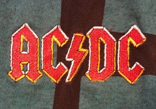AC/DC RARE vintage 1994 Big Gun Embroidered t shirt XL 2