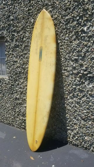 Vintage 1983 Gordon & Smith Surf Board 8ft LOCAL PICK UP ONLY IN OAKLAND CA RARE 4