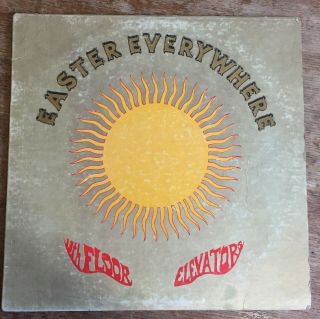 13th Floor Elevators - Easter Everywhere Lp Rare Signed By Roky
