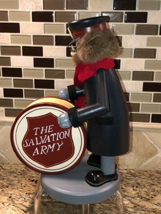 Zims Salvation Army Nutcracker Drummer Ltd Ed 2336/7500 Vtg 1997 MISSING Sticks 2