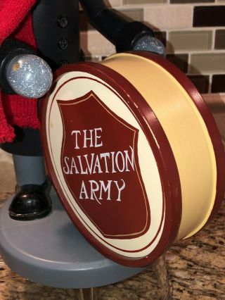 Zims Salvation Army Nutcracker Drummer Ltd Ed 2336/7500 Vtg 1997 MISSING Sticks 6