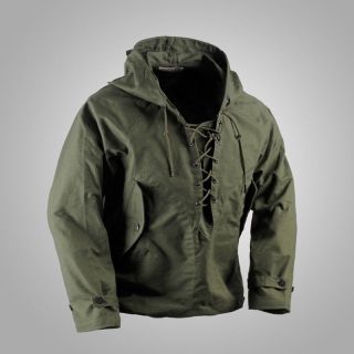 Usn Parka Navy Ww2 Deck Suit Mens Hood Cotton Jackets Vintage Coat With Pocket