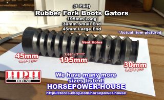 30mm Rubber Boots 7 