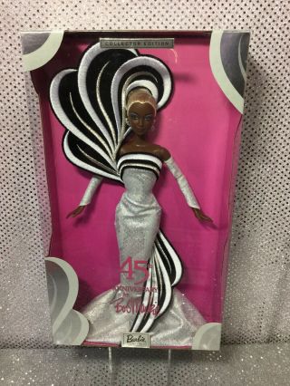 45th Anniversary Bob Mackie Aa Barbie Doll Collector Edition B3453 Nrfb