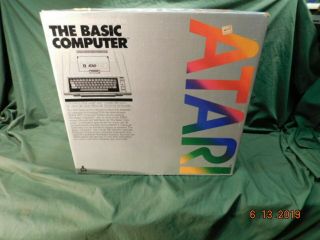 Vintage Atari 400 Computer System 517438 16k Memory & Keyboard Box