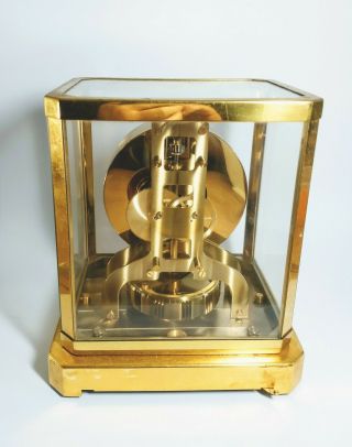 Vintage Swiss Atmos Le Coultre Mantle Clock Case Model 528 - 6 Parts/project
