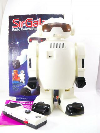 Vintage 1979 Mattel Sir Galaxy Radio Control Rc Robot