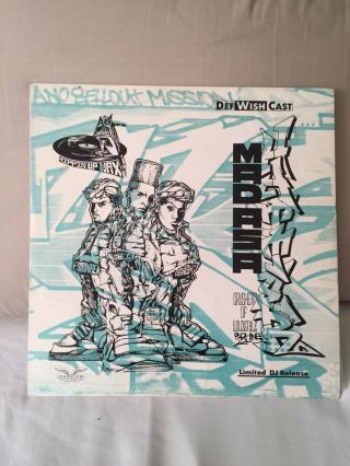 Def Wish Cast - Mad As A Hatter Ep (1992) Extremely Rare Aussie Hip Hop Vinyl