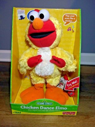 Sesame Street Vintage Fisher Price Chicken Dance Elmo