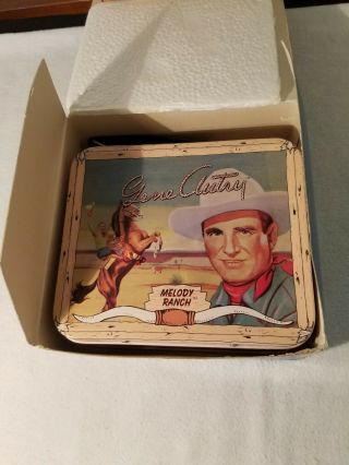 Vintage Fossil Gene Autry Wrist Watch Limited Edition 1995 Full Set Rare 3