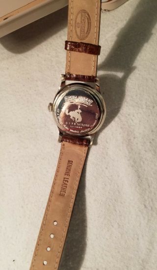 Vintage Fossil Gene Autry Wrist Watch Limited Edition 1995 Full Set Rare 5