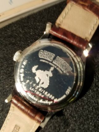 Vintage Fossil Gene Autry Wrist Watch Limited Edition 1995 Full Set Rare 6