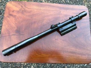 Vintage Weaver J2.  5 Rifle Scope W/ Spot - Shot 7/8 R.  A.  Litschert Booster & Mount