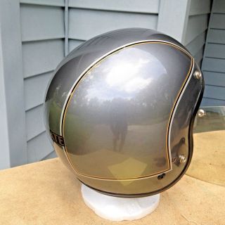 Vtg 1970s Shoei Hondaline STAG Interstate Helmet w/ Box / Shield / Visor / Tag 6