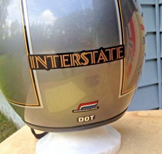 Vtg 1970s Shoei Hondaline STAG Interstate Helmet w/ Box / Shield / Visor / Tag 7
