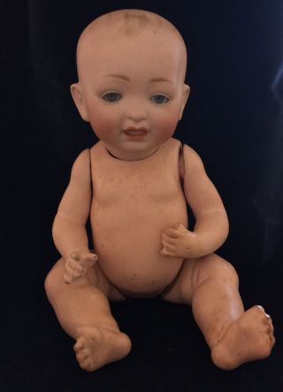 Antique Jdk Kestner Germany Baby Doll 10 " Signed