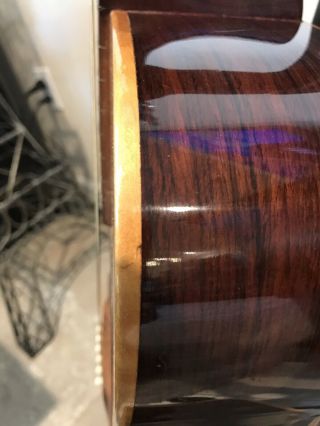 Rare Elger American Made Custom Hand Made Acoustic Guitar 11
