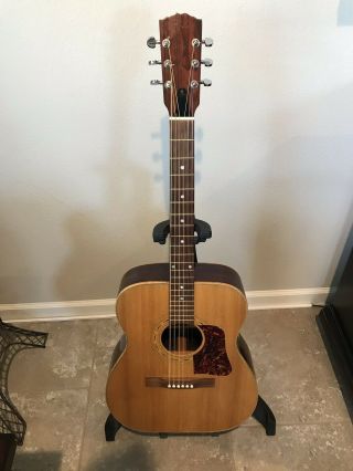 Rare Elger American Made Custom Hand Made Acoustic Guitar