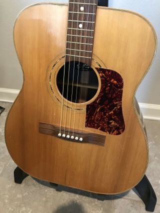 Rare Elger American Made Custom Hand Made Acoustic Guitar 2