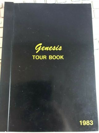 Genesis Concert Tour Crew Itineraries 1983 And 1984 Rare Music Memorabilia