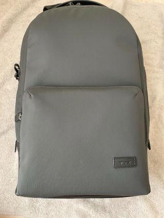 Tumi Harrison Webster Backpack IRON (Gray) Men Travel Bag 66023 RARE 10