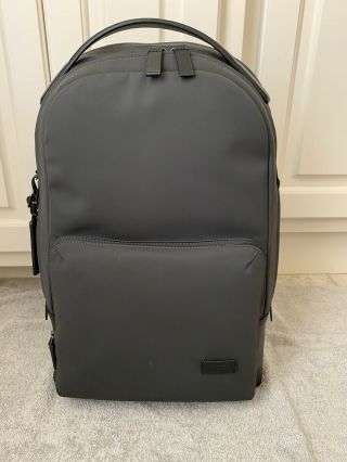 Tumi Harrison Webster Backpack Iron (gray) Men Travel Bag 66023 Rare