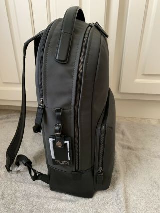 Tumi Harrison Webster Backpack IRON (Gray) Men Travel Bag 66023 RARE 9