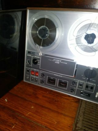 Vintage Sony Tc - 366 Three Head Stereo Tapecorder