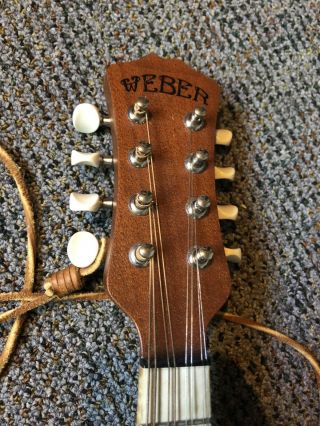 Weber Sweet Pea Travel Mandolin,  Gig Bag Rare Out Of Production Sound To Earth 5