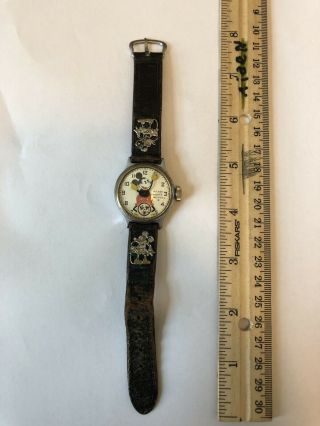 Vintage Ingersoll 1930’s Mickey Mouse Wrist Watch