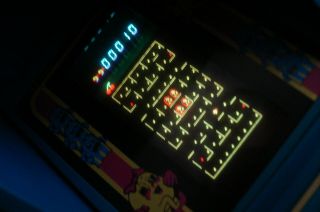 MS.  PACMAN Vintage Tabletop Electronic Game Coleco 1981 Mini Arcade 6
