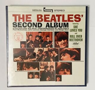 The Beatles Second Album Reel To Reel Tape (never Been Opened) Rare