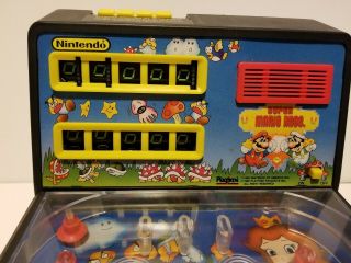 VINTAGE 1988 Nintendo MARIO BROS Electronic Pinball Tabletop Game 2