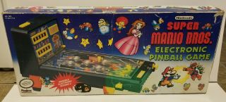 VINTAGE 1988 Nintendo MARIO BROS Electronic Pinball Tabletop Game 5