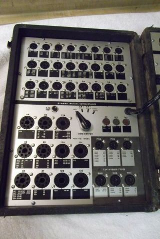 Vintage Seco 107B Radio/ T.  V.  Tube Tester 3