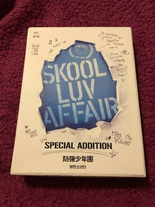 (USA SELLER) BTS Rare Skool Luv Affair Special Addition Album W/ Jhope Photocard 2