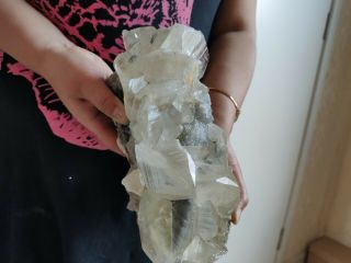 10LB Huge Natural Fluorite Cluster Rare Quartz crystal mineral Specimen Healing 2