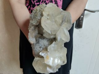 10LB Huge Natural Fluorite Cluster Rare Quartz crystal mineral Specimen Healing 8