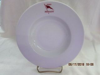 14 Vtg Antique Pierce Pennant Oil Dinnerware Bowl Advertising Restaurant Ware