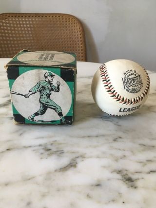 Vintage Natick Harwood Baseball Box