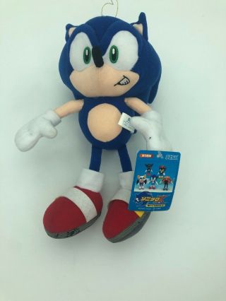 Sega Sonic Project X Vol 2 Plush Sonic The Hedgehog 2004 Nwt China Japan Rare