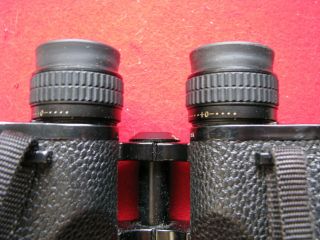 VINTAGE LEUPOLD PORRO - I.  F.  10x40 FIELD 6.  6 DEGREE BINOCULARS w/ CASE 6