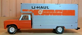 Vintage Nylint 8413 U - Haul Maxi - Mover Chevy Moving Truck,  Stamped Steel