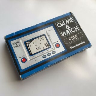 Vintage Nintendo Fire Rc - 04 Game & Watch Silver Series And Instructions